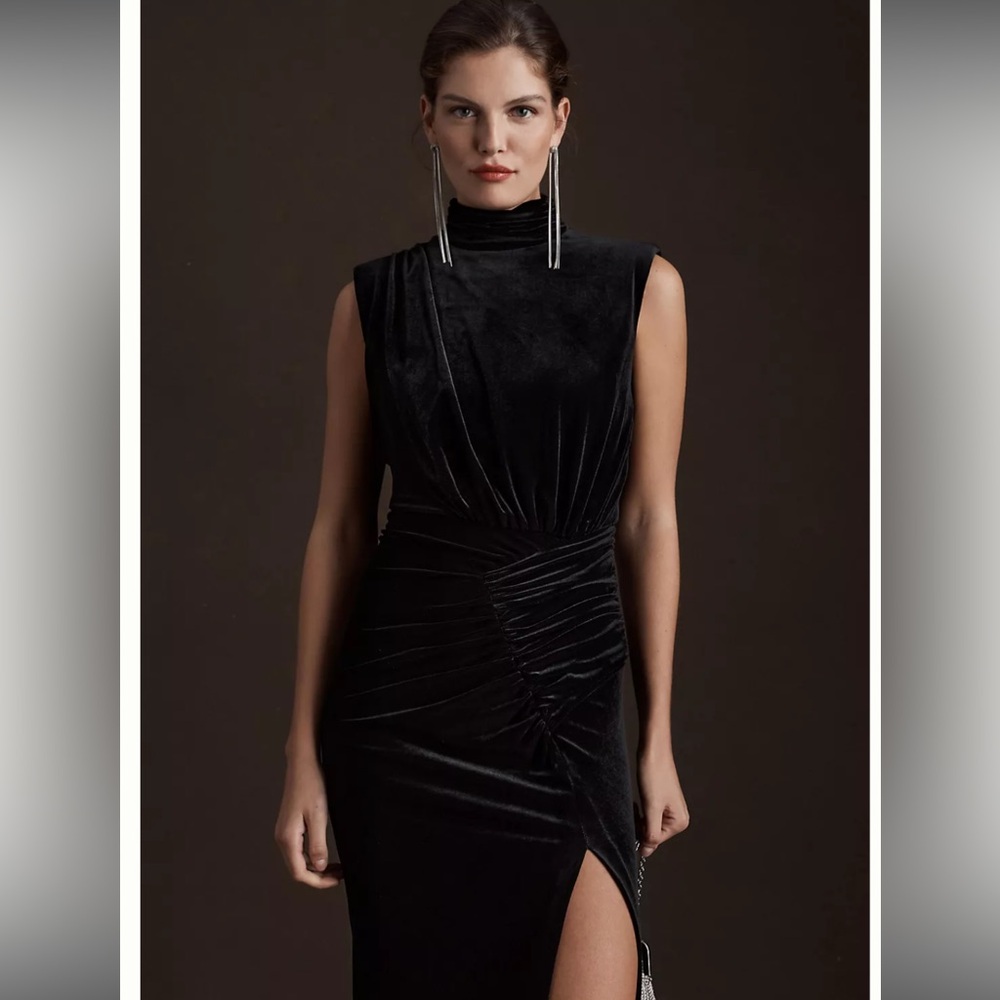 Anthropologie Ronny Kobo Billie Velvet Dress - Picture 3 of 10